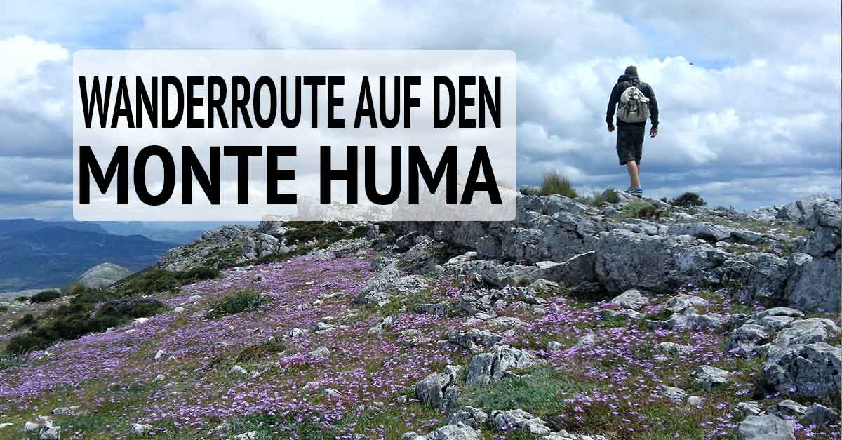 Wandern El Chorro Monte Huma