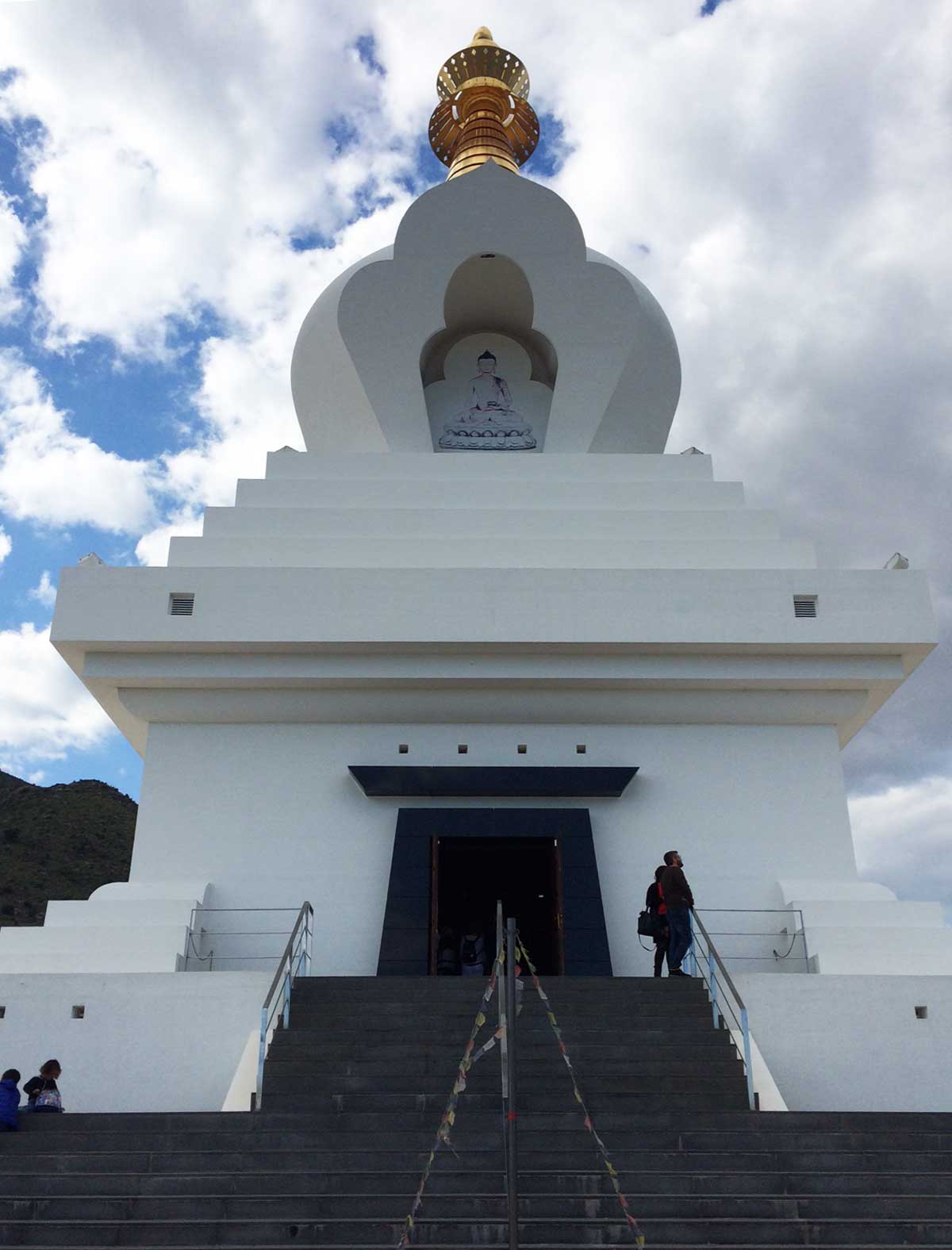 Stupa Benalmadena: Haupteingang